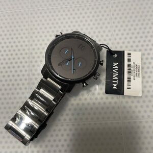 MVMT Gray and Black Chronograph Watch